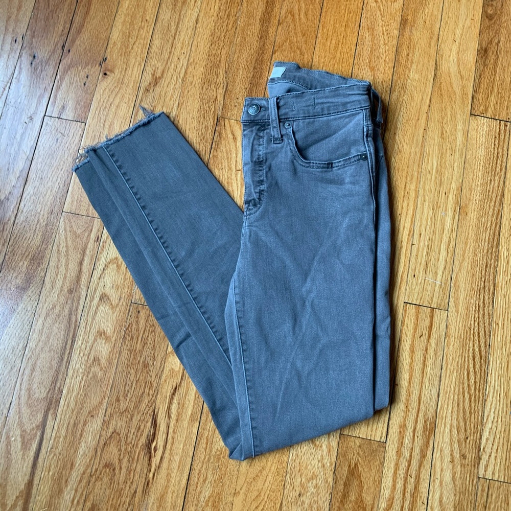 Madewell Distressed Hem Jeans